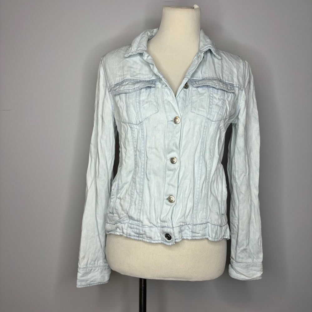 Thread And Supply- Light Wash Blue Jacket
